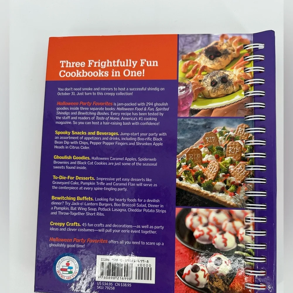 Taste of Home Halloween Party Favorites Cookbook